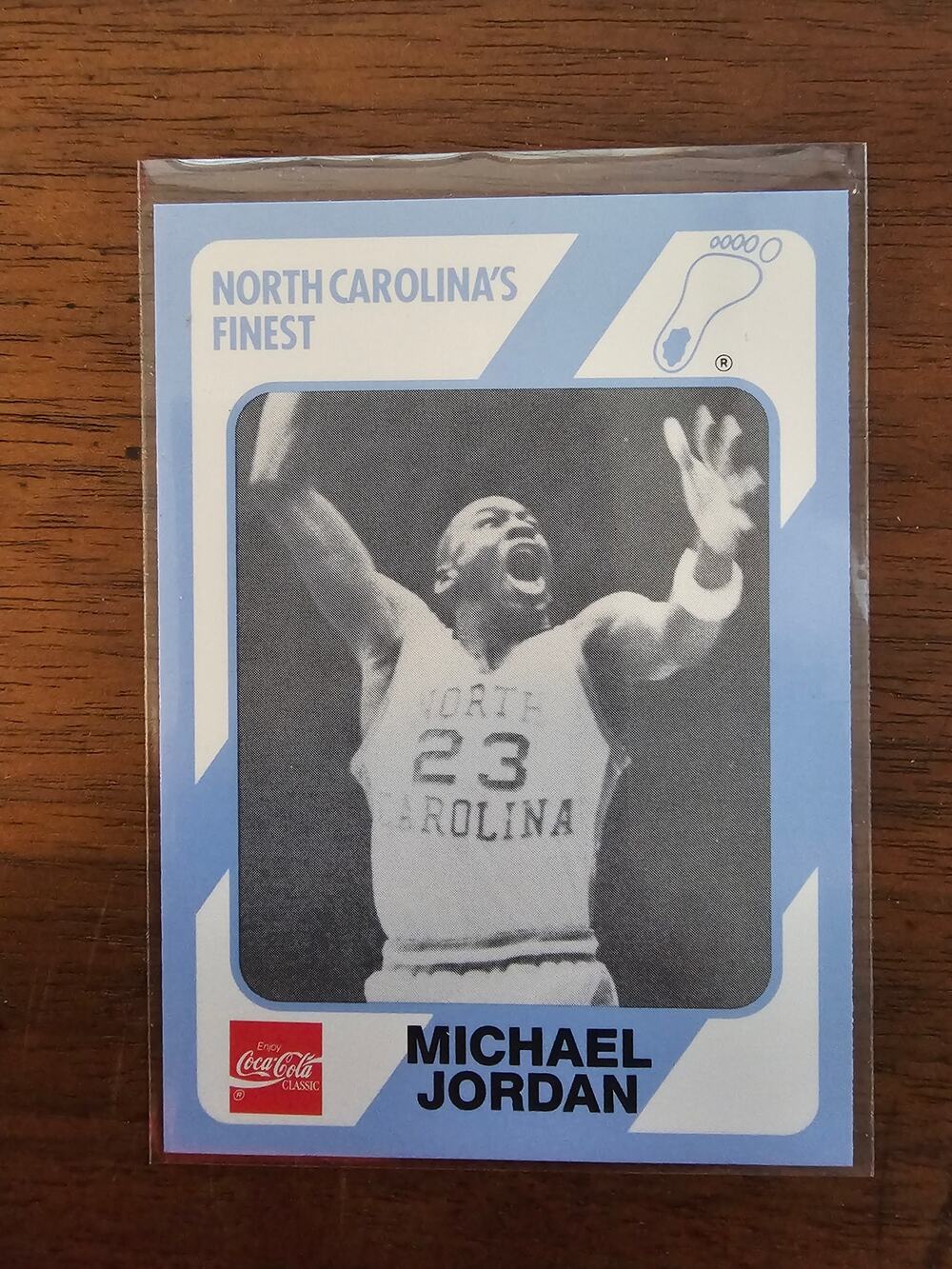 Michael Jordan 1989 Collegiate Collection #65 - Carolina's Finest 1st Edition